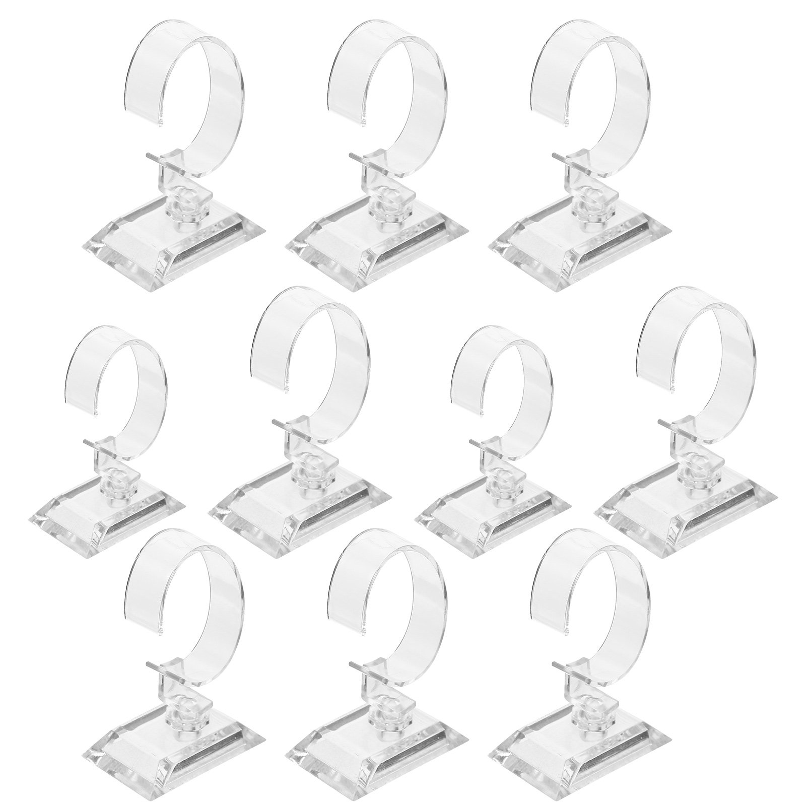 Lot de 10 supports transparent - Jewelry And Watches Inc avis et prix